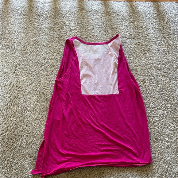 Nike Fuchsia Athlete Tank Top - Picture 2 of 3